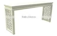 Antique peking window wooden console table LWD535