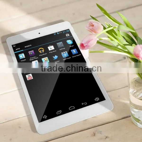 Andoid4.2 OS Intel Z2580 CPU tablet PC 7.85inch dual core 2.0GHz built-in wifi and external OTG interface