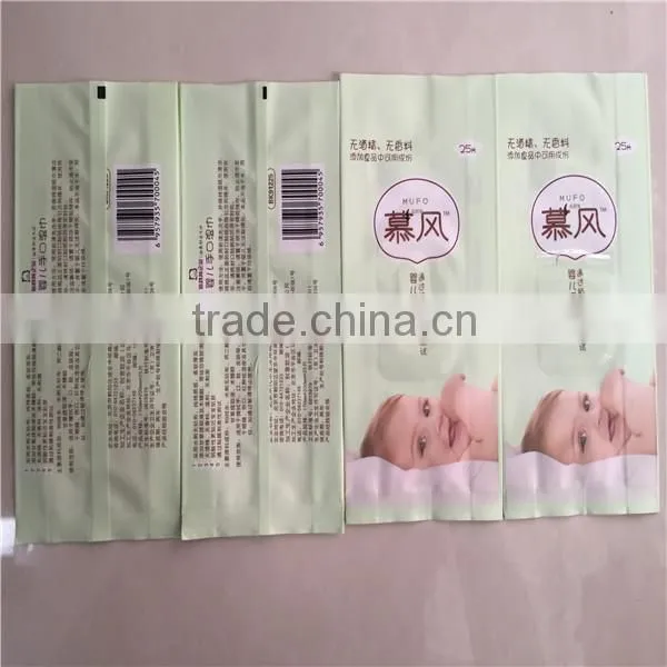 Aluminium Foil Wet Wipes Packaging Materials/side Gusset Bag/plastic Wrap Film for Food photo-5