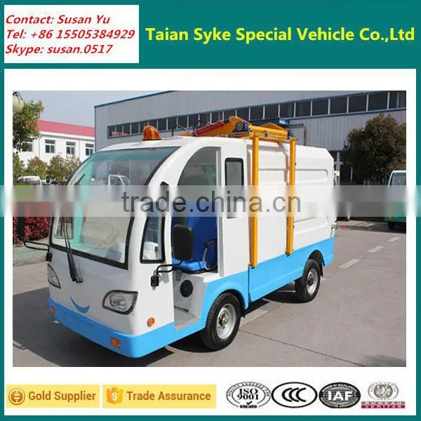 5.5kw Motor Small Size Electric Garbage Collecting Truck Made in China photo-6
