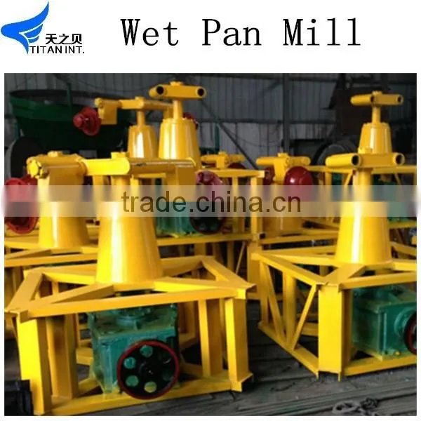1200B Wet Pan Mill Crusher for Gold Mine photo-5