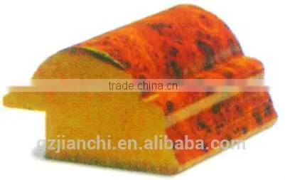 PVC Hot Melt Glue Veneer Profile Wrapping Machine photo-4