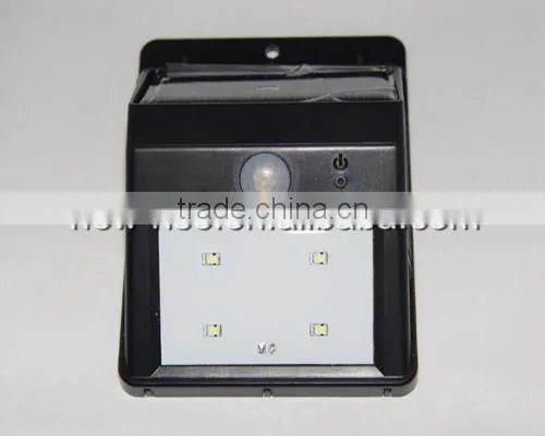 4 LED Solar Powered Motion Sensor Light photo-2