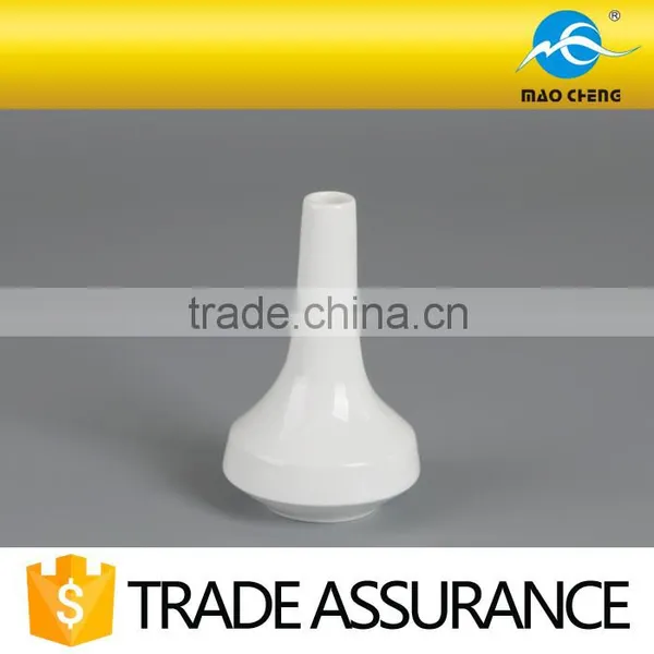 Fine China Tableware White Ceramic Small Vase photo-2