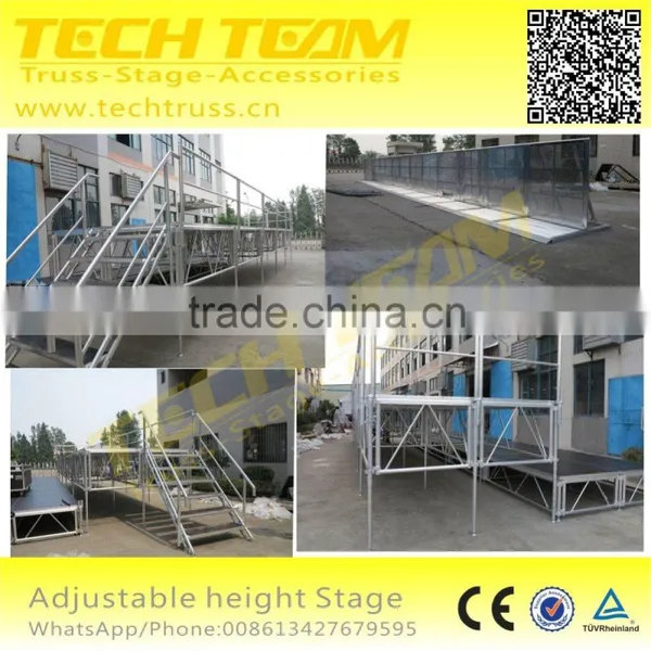 ST3-Stage Aluminum Adjustable Catwalk Aluminum Stage for Event photo-4