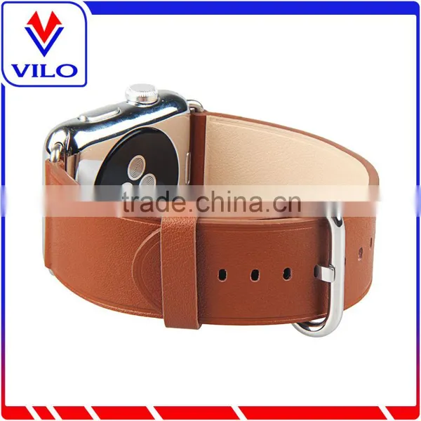 Genuine Leather Watch Band For Apple Watch 38/42mm With Adapter photo-6