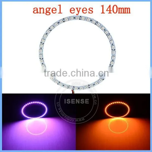 High Performance 20 Colors Changing 5050 Smd Led Marker White Angel Eye Ring for Honda photo-2