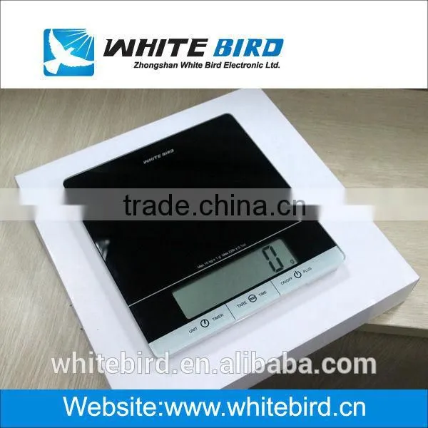 5kg/1g LCD Electronic Digital Tempered Glass Kitchen Scale photo-5