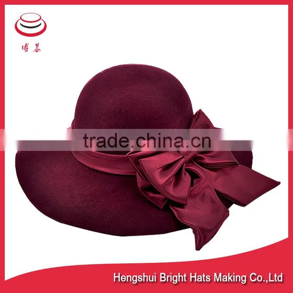 Newly Designed Wool Felt Floppy Hat photo-3