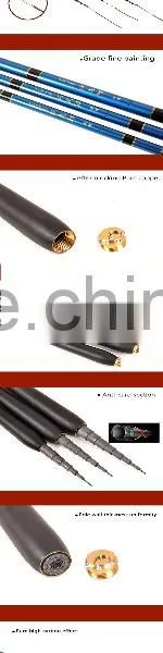 Superhard 99% Carbon Stream Rods Summer Fishing Necessary Length 3.6M/4.5M/5.4M/6.3M photo-4