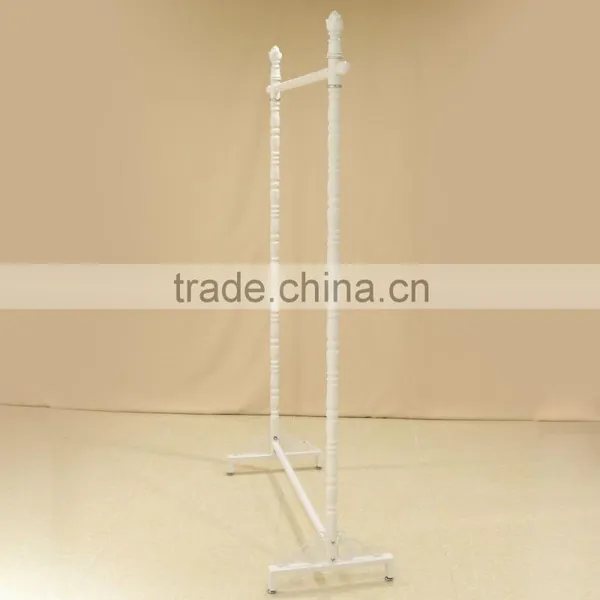 QD-F179Signgle Line Meta Signgle Line Hanging Clothes Display Racks photo-4