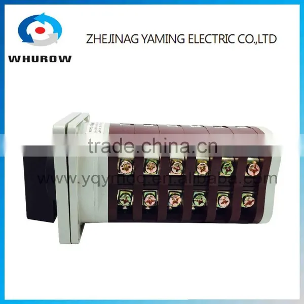 Welding Machine Switch KDHC-63/6*10 CO2 Gas High Voltage Electrical Changeover Rotary Switch 63A 6 Poles 10 Positions photo-2