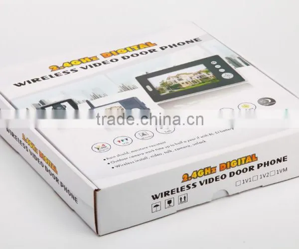 Hot Sales 2.4GHz Digital Frequency Hopping and Encryption Technology Wireless Peephole Camera With Lcd Screen photo-6