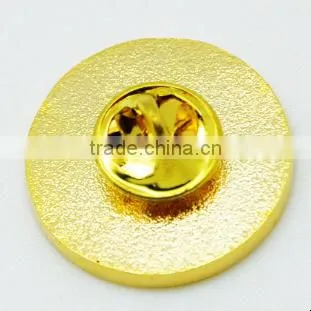 Gold Charity Federation Heart Lapel Pin Mark photo-2
