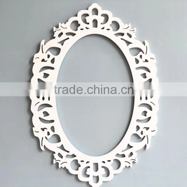 2016 New Design Decorative Mirror Frame Carved Wooded Mirror Frames
