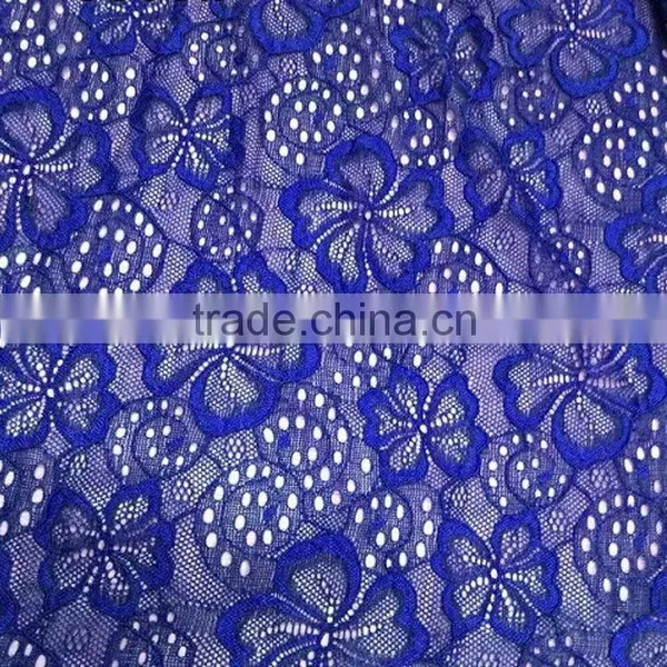 Knitting Jacquard Lace Fabric for Curtains 8833 photo-5