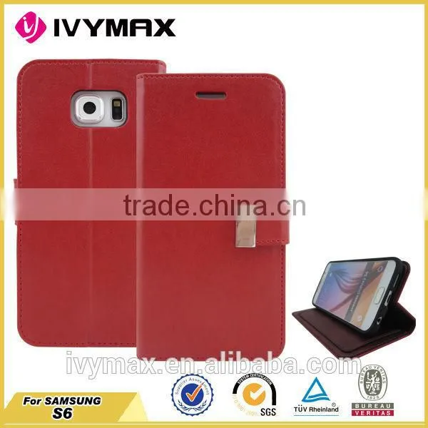 Fashion Wallet Case for Samsung Galaxy s6 photo-3