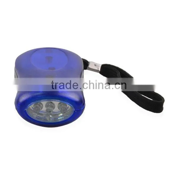 China High Quality Emergency 3 LED Dynamo Ultraviolet Torch Light photo-3