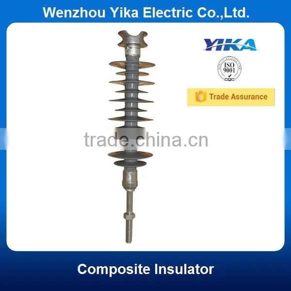 Wenzhou Yika IEC 33KV Pin Type Polymer Insulator 33KV Silicon Line Post Insulator photo-2