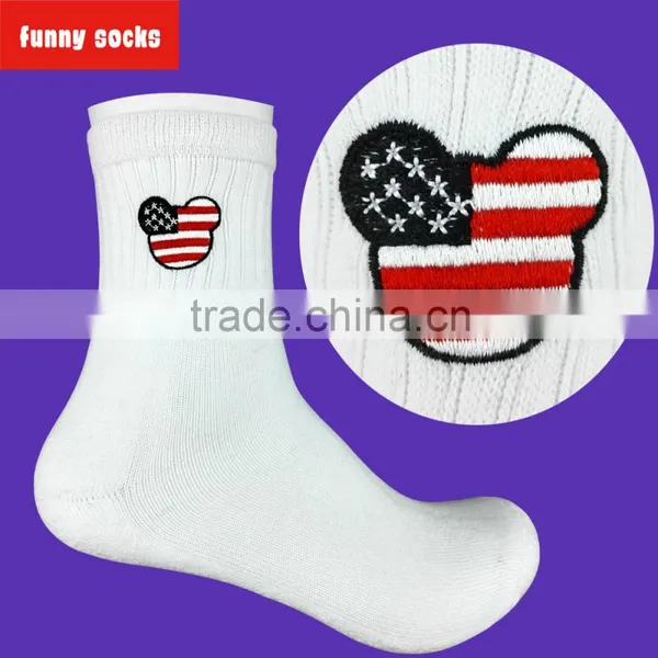 Custom Embroidery Socks Embroideied Logo Elite 200N Sport Sock for Sale photo-4