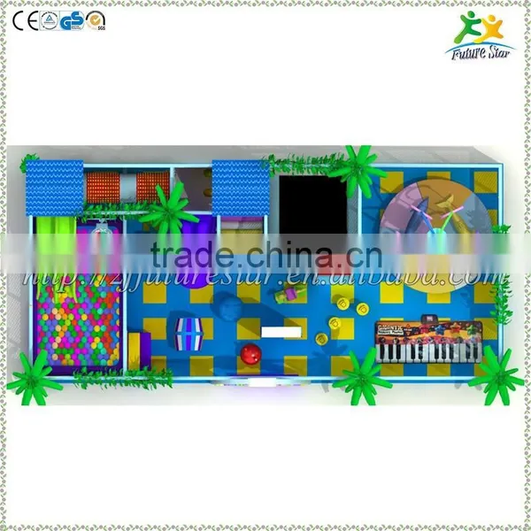 Free Design CE & GS Standard Eco-friendly LLDPE Kids Indoor Play Ground Equipment photo-2