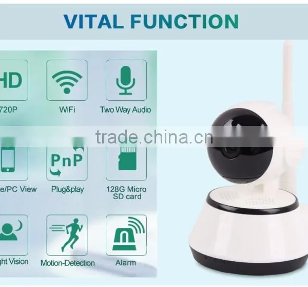 Home Security IP Camera Wireless Mini Camera Infrared Surveillance Camera 720P Night Vision CCTV Camera Baby Monitor photo-2