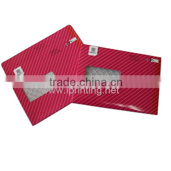 Black Kraft String Envelope, Envelop With Window, Paper Folder Printing photo-4