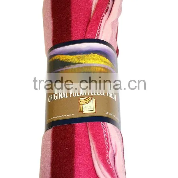 Colorful Cheap Promotional Printed Polar Fleece Gifts Blanket photo-3