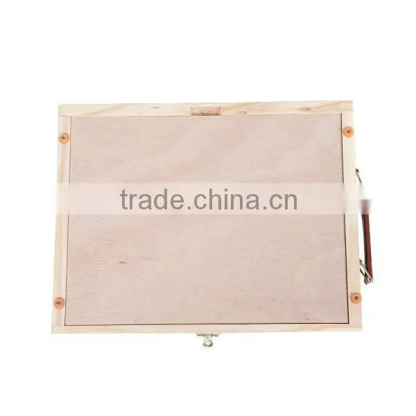 Unfinished Cheap Handmade Adjustable Pine Wooden Table Easel photo-5
