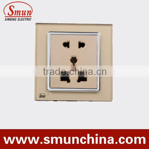 Wall Socket 2 Poles /3 Poles /5 Poles Golden, White, Black photo-2