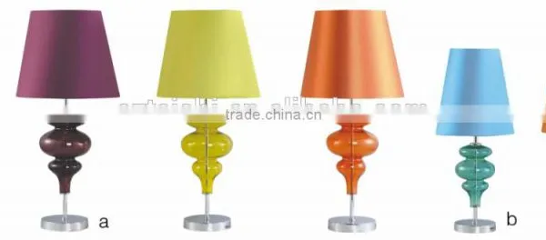 Glass Table Lamp