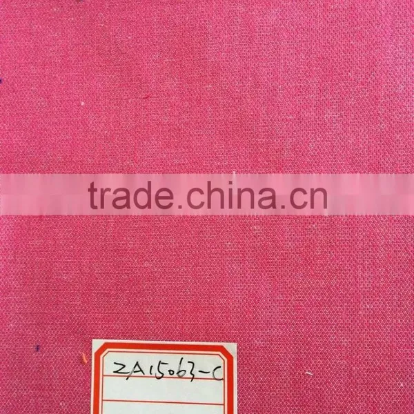 Woven Fabric Poly Cotton 65/35 Plaid Shirt Fabric Supplier photo-3