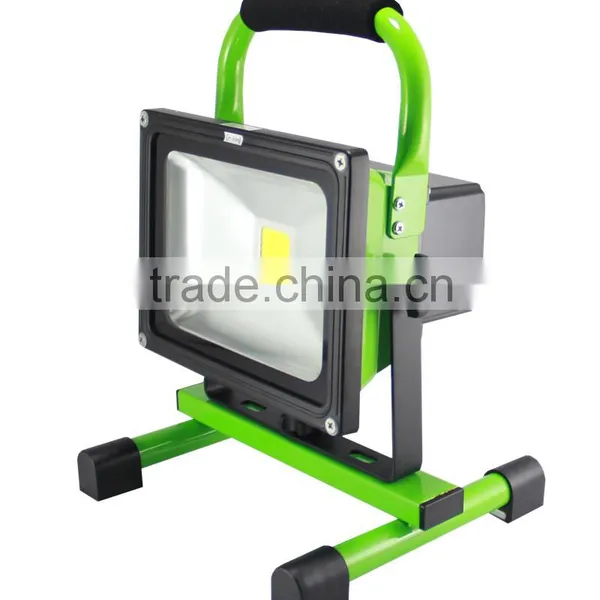 Rechargeable LED Flood Light 10W 20W, IP65 Waterproof Outdoor Handheld Portable 12V Rechargeable LED Magnetic Work Light photo-2