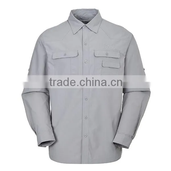 Long Sleeve Men Woven Shirt(3M15B62) photo-6