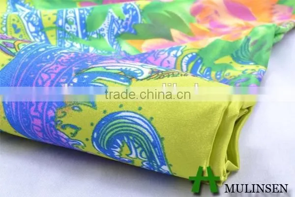 Mulinsen Textile Printing 50D*75D 100 Polyester Satin Panties photo-2