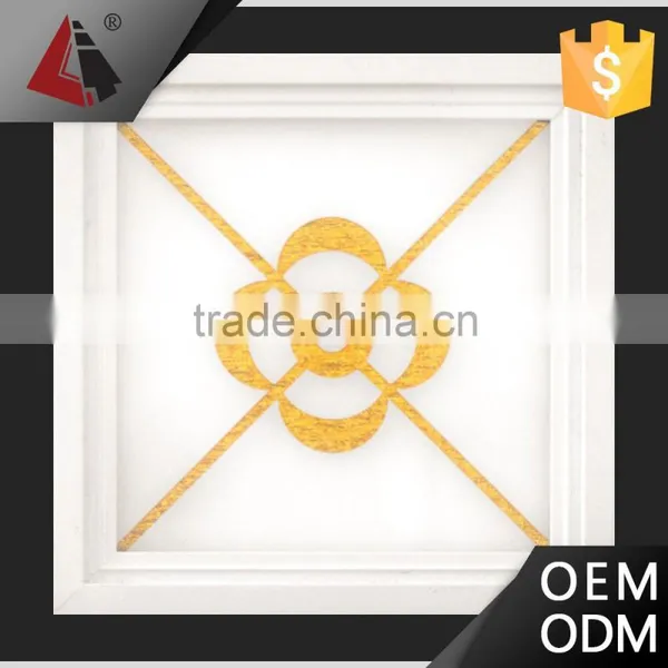 Artistic Design Exquisite Carved Square Flat LED Panel Ceiling Light LED photo-2