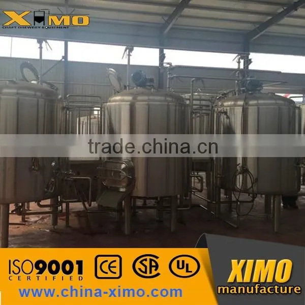 Steam Heating 10 Bbl Microbrewery bl Equipment for Beer Plant