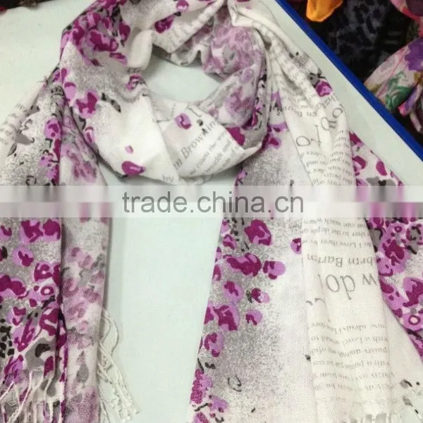 scarf with different material and shape