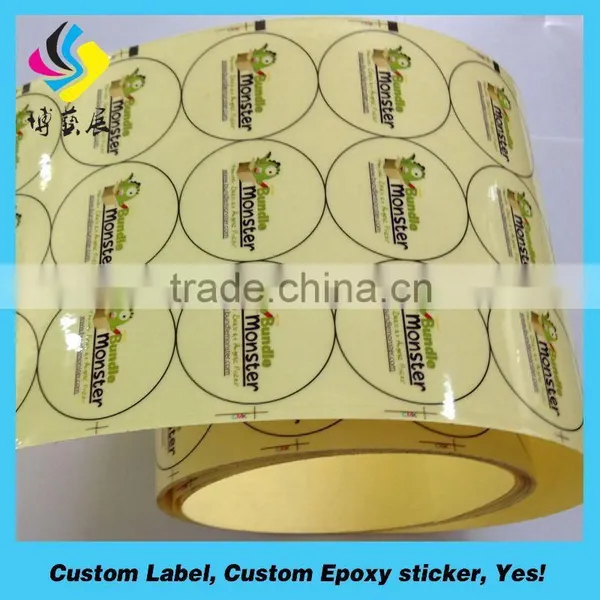 Design Classical Custom Clear Ingredients Sticker photo-6