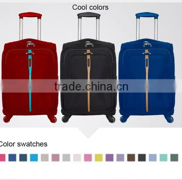 1680D Black Fine Design Inside Trolley Travel Luggage Bag Set photo-3