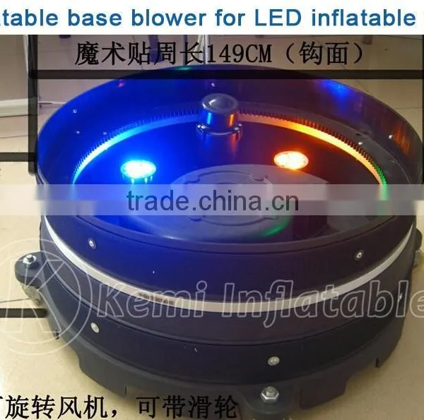 3m LED Lighting Inflatable Pillar With Custom Digital Printing With Rotatable Base Blower LED Inflatable Tube With Rotate Blower photo-4