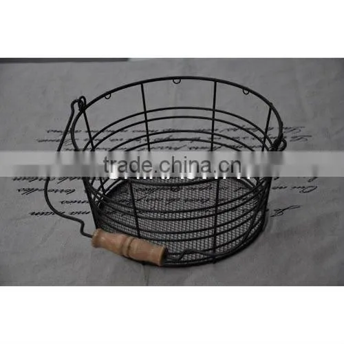 Designer Fashionable High Quality Eco-friendly Metal Fruit Wire Basket photo-2