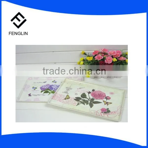 China Factory Wholesale Melamine Square Plastic Tea Tray photo-5