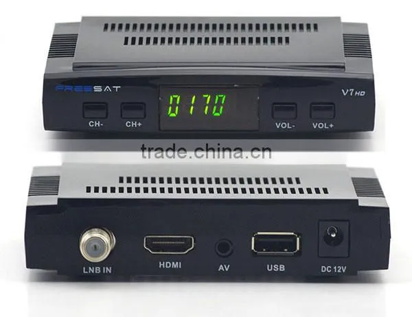 Manufacturer Freesat V7 HD DVB-S2 Mini Satellite TV Box Receiver Decoder photo-2