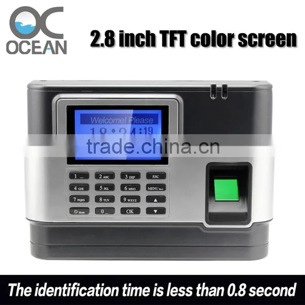 Ocean OC028 Finger Print Machine Biometric Time Attendance Employee Time Clock photo-2