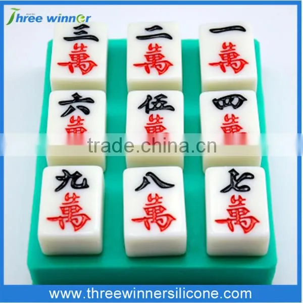 New Design Diy Cake Mould Shape Cake Molds Mahjong Mould photo-4