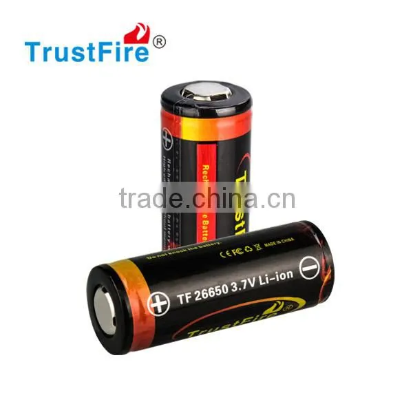 Trustfire Portable 26650 Battery 5000mah Rechargeable 3.7v Protected Li-ion Battery for Electric Products photo-5