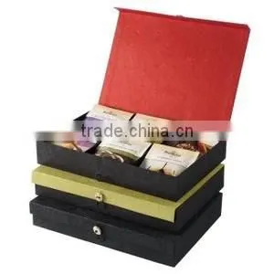 Hot!!! Customized Made-in-China Wood Tea Box (ZDW13-T028) photo-4