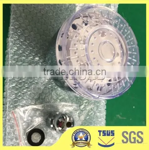 2015 New Style Electric Led Water Saving Ceiling Time Temperature Control Led Shower Head photo-3