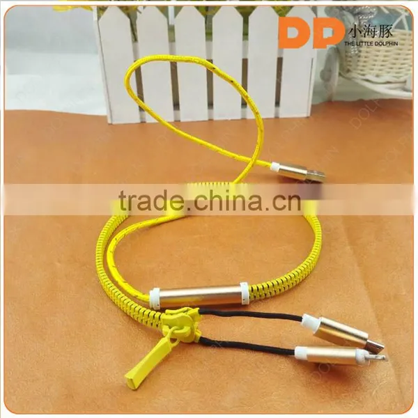 Dongguan Industry Wholesale Zipper Usb Cable Micro Usb Cable for Phone Charger photo-2